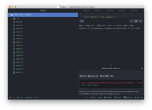 Atom script runner не устанавливается